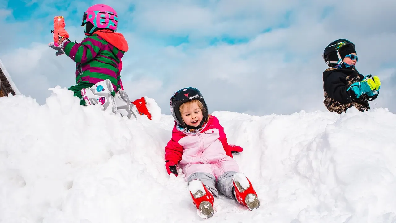 Family Snow Vista