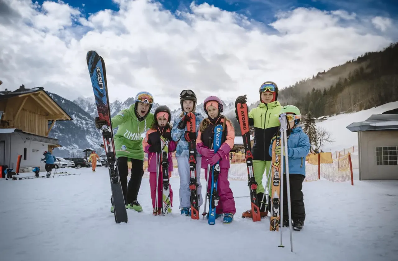 French Family Snow Break